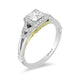 Load image into Gallery viewer, Enchanted Disney Fine Jewelry 14K White and Yellow Gold 3/4 Cttw Pocahontas Engagement Ring

