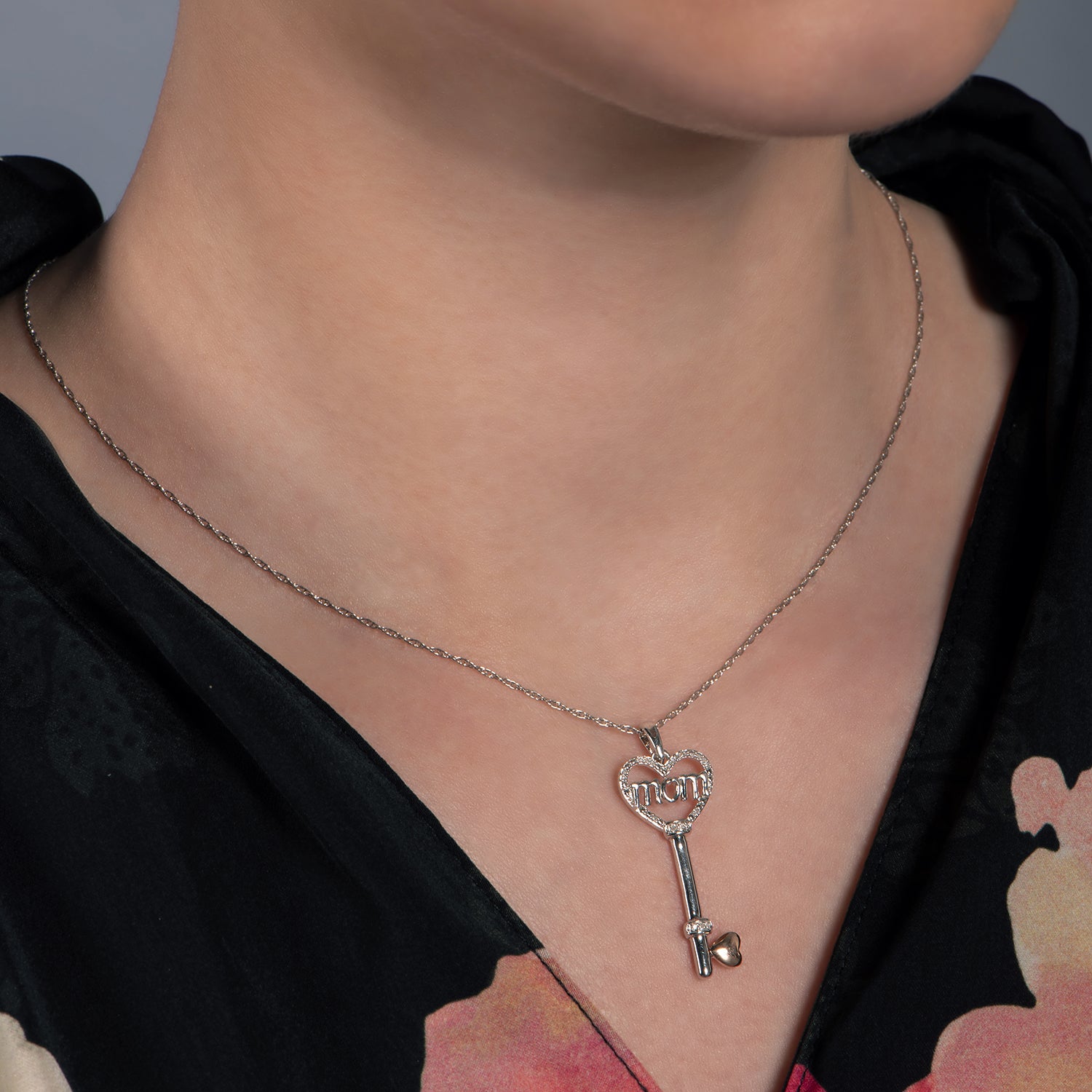 Heart Key Necklace – Nauria Designs