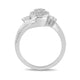 Load image into Gallery viewer, Jewelili 10K White Gold With 1/3 CTTW Round Cut Diamonds Engagement Ring
