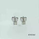 Load and play video in Gallery viewer, Jewelili 14K White Gold With 1/5 CTTW Natural White Round Diamonds Stud Earrings
