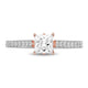 Load image into Gallery viewer, Disney Majestic Princess Inspired Diamond Crown Engagement Ring in 14K White Gold and Rose Gold 1 CTTW View 3
