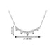 Load image into Gallery viewer, Jewelili Sterling Silver With 1/4 CTTW Natural White Diamonds Pendant Necklace
