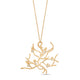 Load image into Gallery viewer, Enchanted Disney Fine Jewelry 10K Yellow Gold with 1/6Cttw Belle Fashion Pendant
