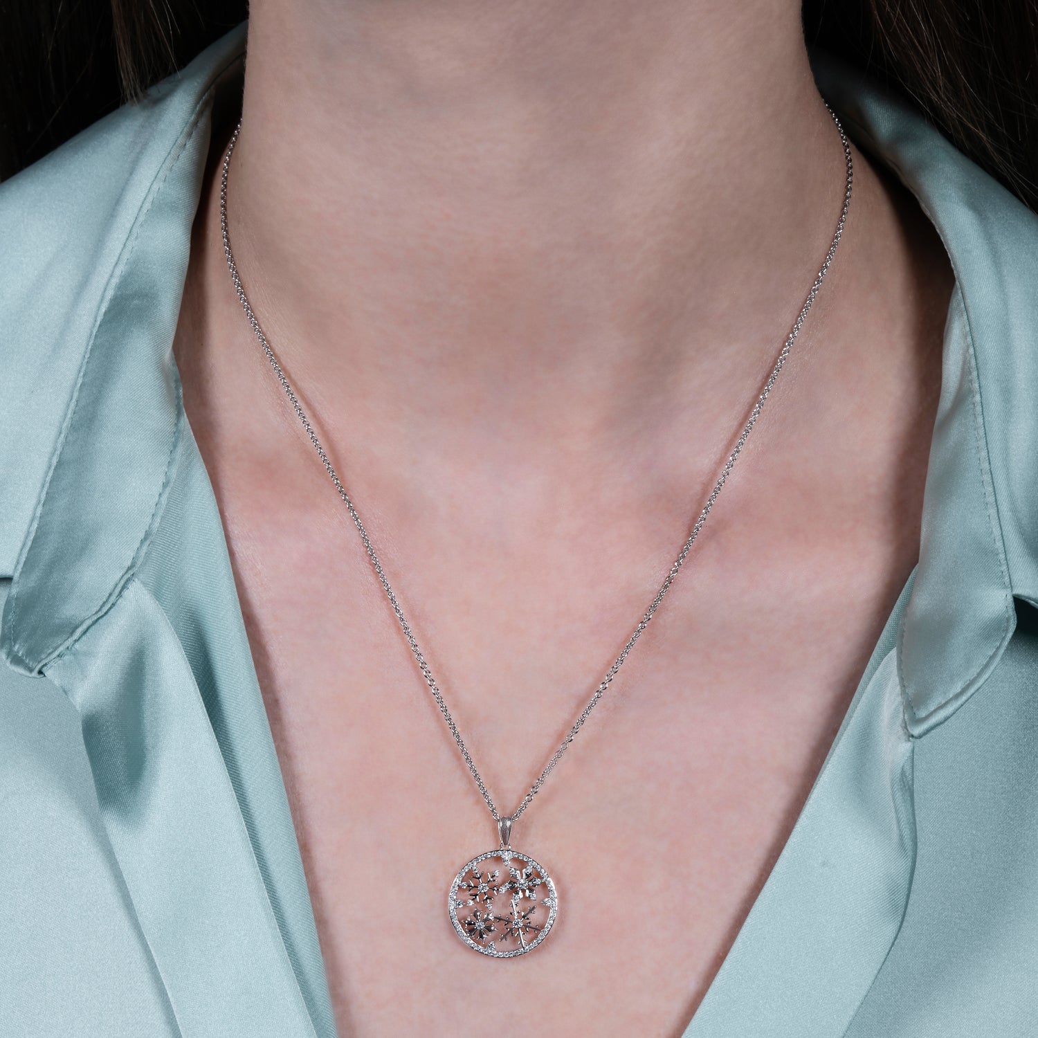 Liv White Topaz Necklace – Boma Jewelry
