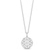 Load image into Gallery viewer, Enchanted Disney Fine Jewelry Sterling Silver with 1/6 CTTW Diamond Elsa Pendant Necklace
