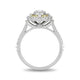 Load image into Gallery viewer, Enchanted Disney Fine Jewelry 14K White and Yellow Gold with 1.00 Cttw Snow White Engagement Ring
