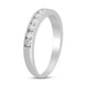 Load image into Gallery viewer, Jewelili Sterling Silver With 1/2 CTTW Natural White Round Diamonds Wedding Band
