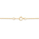 Load image into Gallery viewer, Jewelili Diamond Pendant Necklace in 10K Yellow Gold 1/2 CTTW View 3
