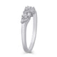 Load image into Gallery viewer, Jewelili Sterling Silver With 1/6 CTTW Natural White Diamonds Band Ring

