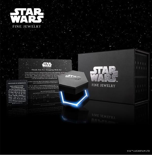 Princess Leia White Diamond Women's Ring 10K Rose Gold Star Wars™ Fine ...