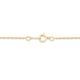 Load image into Gallery viewer, Jewelili 10K Yellow Gold with 1.0 CTTW Natural White Round Diamonds Heart Pendant Necklace
